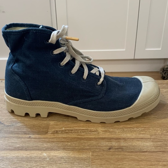 Retro Palladium Sneakers - Size 11 (Men’s) - Navy Blue - Picture 4 of 5